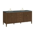 thumbnail image 2 of James Martin Vanities 485-V72-BW-3PBL Myrrin 72" Double Basin Wood Vanity Set - White, 2 of 7