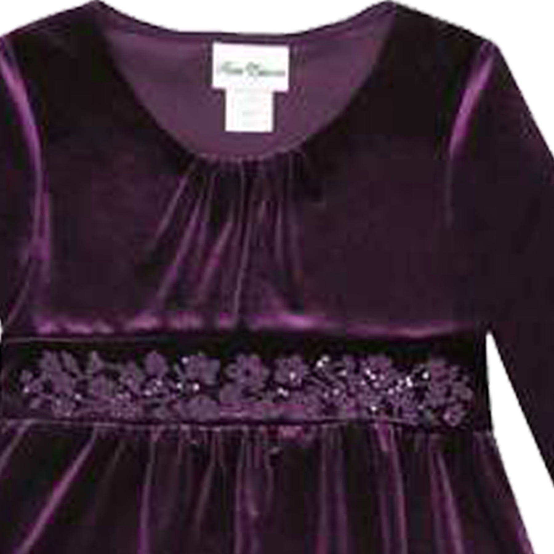 rare editions velvet dress