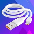 thumbnail image 2 of Data Cable  Anti-winding Overvoltage Protection High Toughness Flexible Fast Charging 100cm Type-C USB Mobile Phone Charging Cord Cellphone Accessories, 2 of 10