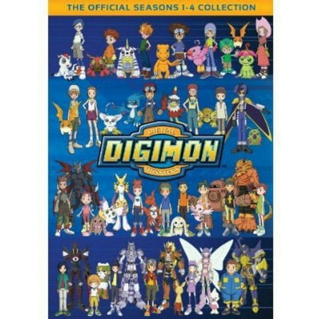 Digimon: The Official Seasons 1-4 Collection Set (DVD)