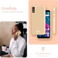 thumbnail image 7 of TUDIA LINNGrip BLU C5L Max Phone Case Shockproof Non-Slip Slim Protection - Peach, 7 of 7
