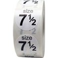 thumbnail image 1 of Autocollants Ronds Blancs Taille 7 1/2 0.75 Pouces Pouce Rond Lot de 500, 1 of 1