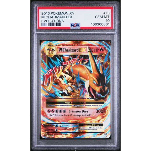 Pokemon Evolutions Ultra Rare M Charizard EX #13