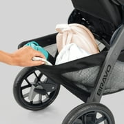 Chicco Bravo Sport Trio Travel System - Iron (Black)