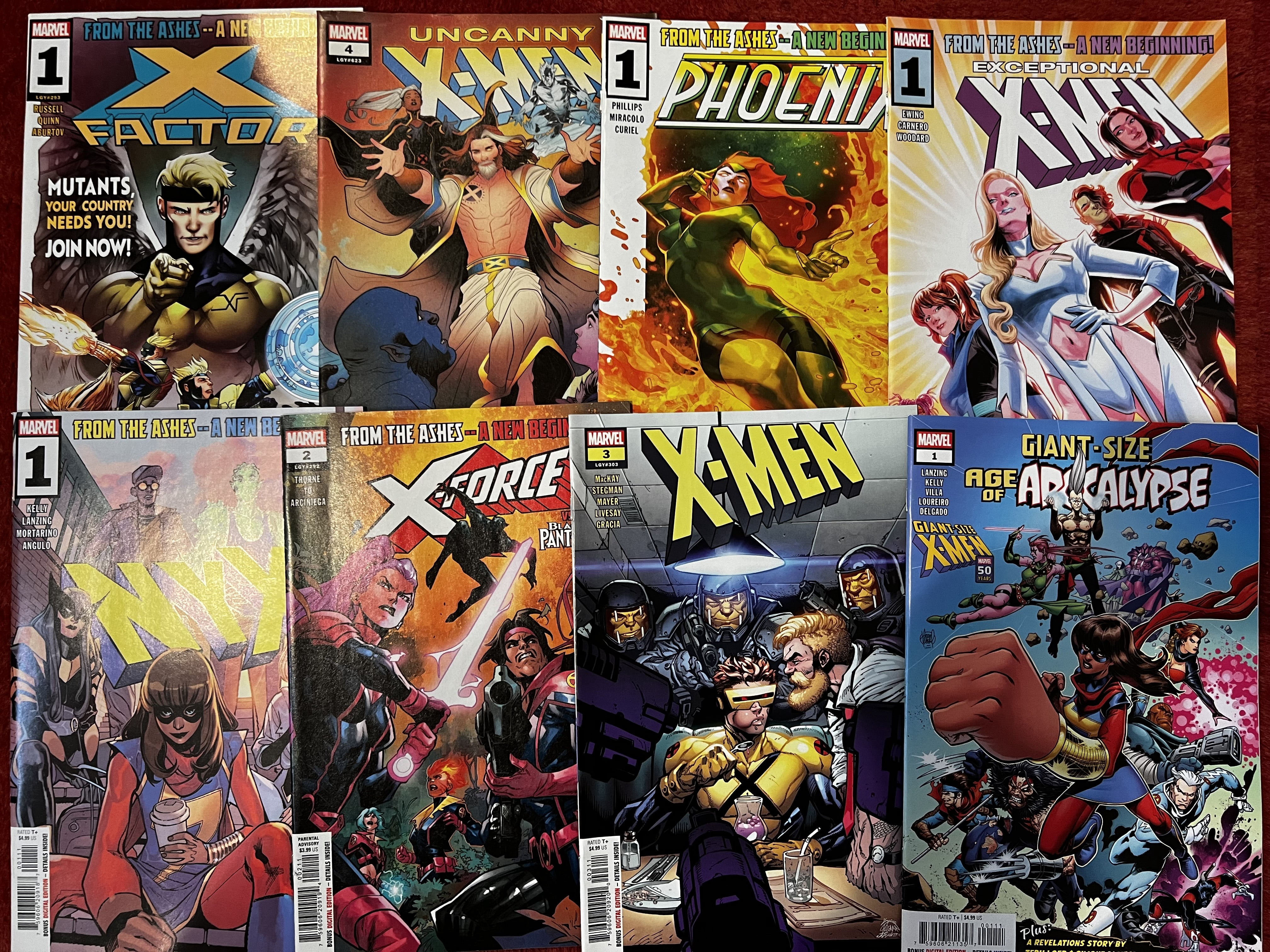 X-Men 8 Related Comics