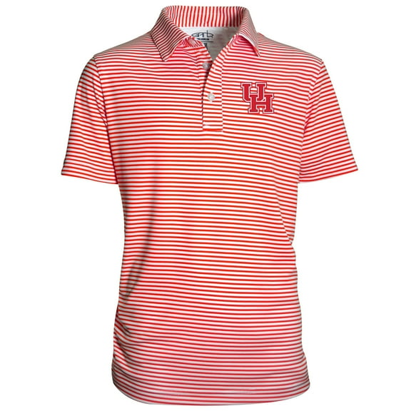 Youth Garb Red Houston Cougars Carson Polo