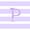 Purple P, variant on Erosebridal Glitter Print Bow Letter M Twin Comforter Sets for Girls, Purple Stripes Ribbon Bedding Set, Reversible, 2-Piece