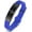 Blue, variant on Jewish Jewelry Star of Magen David with Hamsa Hand of Fatima Amulet Symbol Silicone Strap Bracelet, Blessing Israel Rubber Wristband Judaica Gifts for Birthday Christmas, Adjustable, Red