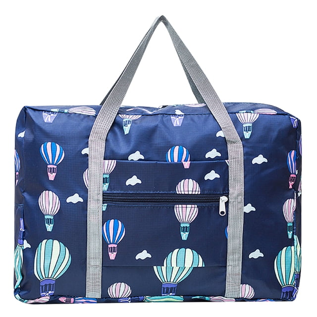 Bolsa de almacenamiento de ropa plegable para mujer, bolso informal de fin de semana, bolso Simple de vacaciones para mujer
