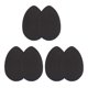 thumbnail image 1 of 3 pares de protectores antideslizantes para suelas de zapatos, almohadillas antideslizantes para zapatos, uno mismo negro Zulema Protectores de suelas de zapatos, 1 of 8