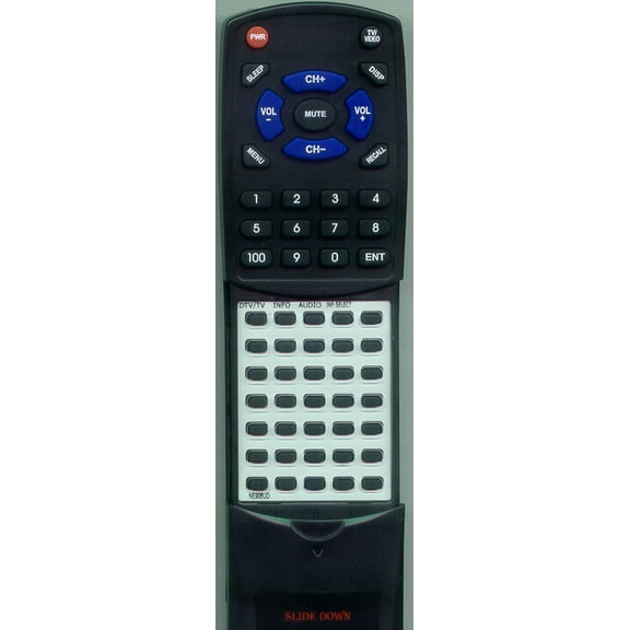 Replacement Remote for ILO NE906UD, RTNE906UD, IWT3206, IWF2706, IWT3206A