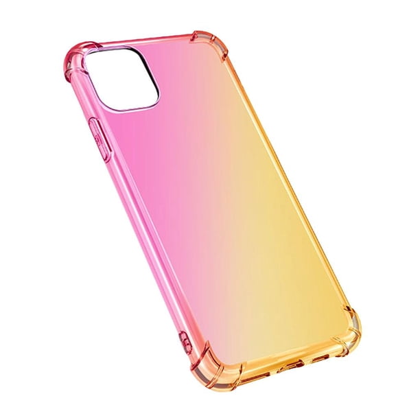 para 11 / 11pro / 11pro Clear Anti-Scratch Shjockproof Cover para Iphone11pro max oro rosa