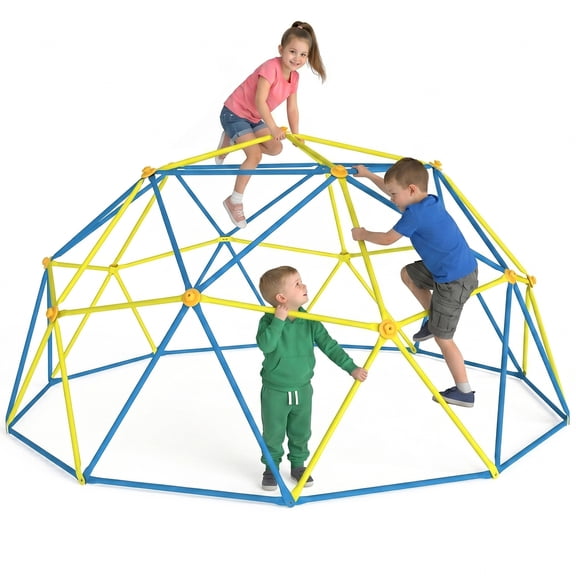 SaveJoy 12FT Climbing Dome for Kids Toddlers, Outdoor Playground Dome Climber