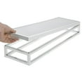 thumbnail image 3 of HUBERT Chrome Display Riser with White Top - 3 1/5"H, 3 of 7