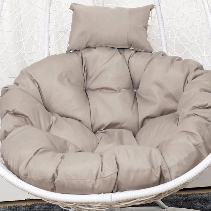 hanging chair with cushion