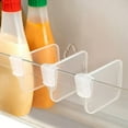 thumbnail image 5 of 15pc Clear Refrigerator Organizer Dividers - Adjustable Drawer & Shelf Dividers for Kitchen, Bathroom, Desk | DIY Space-Saving Storage Solution (Size/Style as Pictured), 5 of 7