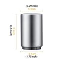 thumbnail image 3 of Abridor de botellas de cerveza premium; Abrebotellas automáticos de acero inoxidable; Sin daños Tapa de botella de apertura rápida; Pequeños abridores de tapas de botellas portátiles para bares, 3 of 6