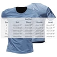 thumbnail image 3 of Men's Quick Dry T-Shirt Ice Silk Athletic Top, Short Sleeve Crewneck Solid Color Casual Tee, Moisture Wicking Breathable Summer Shirt For Gym Workout Daily | Zenithor,Black L, 3 of 6