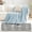 Light Blue-50"x60"-6, variant on Beige 50"x60" 6 Count Soft Fleece Throw Blanket