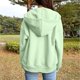 thumbnail image 4 of ICHUANYI Clearance Women Fashion Blouse Long Sleeve Tops Sweatshirt Pockets Hoodied(Mint Green, L) ICHUANYI WER2023080910345, 4 of 6