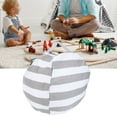 thumbnail image 4 of Bolsa de almacenamiento de animales de peluche puf multiusos de gran capacidad con asa para niños para niños pequeños para dormitorio para sala de estar para viajes ANGGREK Otros, 4 of 8