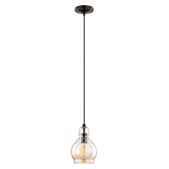 Livex Lighting - Art Glass - 1 Light Mini Pendant in Coastal Style - 6.25 Inches