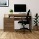 thumbnail image 4 of Escritorio de Oficina Secretarial 2 Cajones Suez Roble Mundo In Home Office, 4 of 7