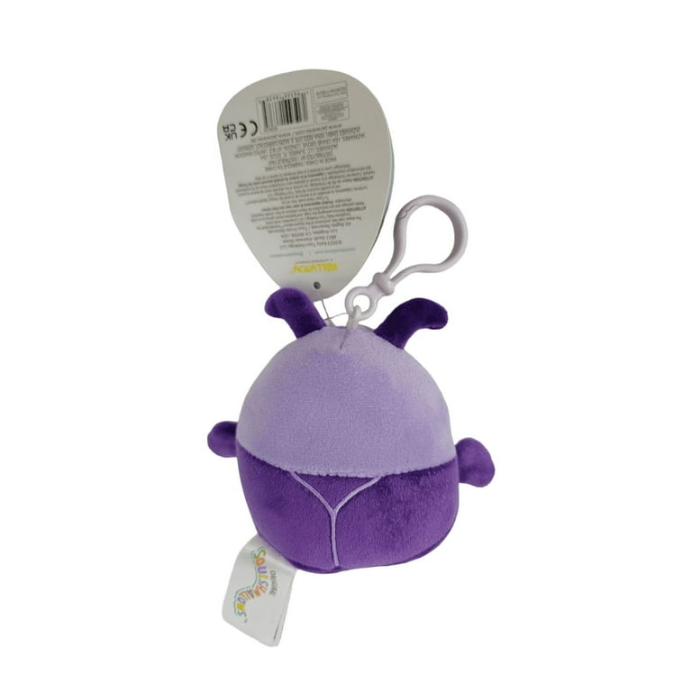Squishmallows 3.5 Inch Axel the Purple Beetle, Super Soft