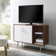 thumbnail image 4 of 44 Pouces Gland Assymétrique et Buffet Blanc TV Stand, 4 of 4