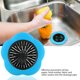 thumbnail image 3 of Colador y tapón de drenaje para fregadero con diseño de flores azules para cocina y baño, accesorio de lavabo de plástico, 3 of 8