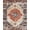 Red, Pattern 2, variant on ODIKA 8'x10' Washable Area Rug Vintage Deep Burgundy Medallion Ornate Floral Scrollwork with Distressed Accents for King Size Bedroom Under Bed, Master Suite, Non-Shedding, Easy Care