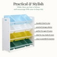thumbnail image 6 of Evolur Storage Bin, Multicolor, 6 of 12