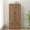 Walnut, variant on Wardrobe Closet with 2 Door & 3 Drawers, Freestanding Wooden Closet with Shelves and Hanging Rod, Bedroom