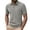 #Gray, variant on Men's Fashionable Solid Color Lapel Button Pocket Breathable Long Sleeve Top,Green,Big and Tall Men S