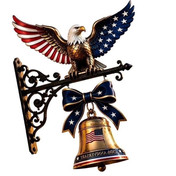 WINDLAND 250Th Anniversary Commemorative Doorbell Outdoors Decors 250Th Anniversary Bells