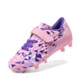 thumbnail image 1 of Tacos de Fútbol DREAM PAIRS SDSO2307K Rosa/Morado Talla 7, 1 of 5