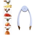 thumbnail image 3 of Multifunctional Pineapple Eye Remover 2024 New Stainless Steel Cutter Strawberry Stem Remover Pineapple Peeler Quickly Cut and Stems From Fruits Tool for Kitchen( 4pcs, 3 of 9