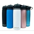 thumbnail image 3 of Seychelle Stainless Steel Water Filter Bottle - Alkaline Water Filter - Insulated Double Walled Water Bottle - Vacuum Sealed - 26oz (Matte Black), 3 of 6