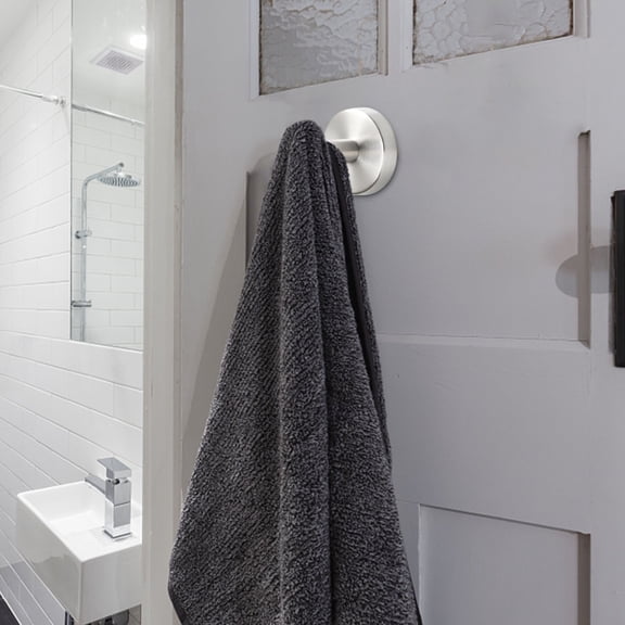 Stainless Steel Clothes Hook | Heavy Duty Wall Mount Towel & Coat Hanger | Rust-Proof Metal Hooks for Bathroom, Closet, Entryway | Modern Space-Saving Design, Easy Install, High Load Capacity