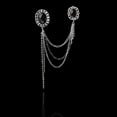 thumbnail image 2 of 3 Piezas De Música Símbolo De Cristal Mujeres Hombres Cadena Broche Pin Ramillete Regalos Hugo Hombres Mujeres Broche Pin, 2 of 10