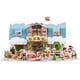thumbnail image 2 of Casa de Navidad DIY, casa de muñecas en miniatura, patas, aprendizaje temprano, Navidad 3D-s 38 piezas azul, 2 of 9