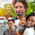 thumbnail image 2 of Mascarilla transparente reutilizable para adultos Visual Durable Face Shield (Negro) Ndcxsfigh Cuidado Belleza, 2 of 8
