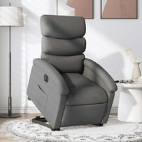 vidaXL Electric Stand Up Recliner Chair Dark gray