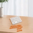 thumbnail image 4 of DIY Baking Alphanumeric Mould Chocolate Mould English Cake Decoration Mould, 4 of 6