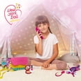 thumbnail image 5 of Mi primer bolso, bolso para niña con accesorios, bolsos para niñas de 3 años, juego de lápiz labial, teléfono que hace sonido, cepillo de princesa, maquillaje para niños | Juego de juguetes Fidget Pop, 5 of 5