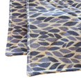thumbnail image 5 of Cushystore Pot Holder Navy Leave Blue Cottage Style Oven Pads For Cooking Kitchen 7.75"" 2 Packs, 5 of 5