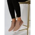 thumbnail image 2 of Women's Fashionable Soft And Comfortable Classic Sports Shoes With Round Toe And Side Zipper, Suitable For All Seasons, 2 of 5