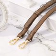 thumbnail image 4 of Leather Purse Straps [2Pcs] - 51.2 Inch Adjustable Straps Replacement for Handbags Use for Purse & Crossbody Bag & Handbag - [Khaki & Gold], 4 of 6