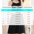 thumbnail image 3 of abtuhar Nightgowns for Women,Fashion Women Solid Color Round Neck With Chest Cushion Short Nightgown Pink L, 3 of 4
