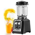 thumbnail image 1 of KFFKFF Expert Mixer, Business Grade Counters Blenders, 68 oz Plastic Container Mixer Set, Stainless 3 Mode Mixer for Icy Beverages, Milkshakes, Smoothie Creation, Pureeing, and Ice Crushing, Black, 1 of 9